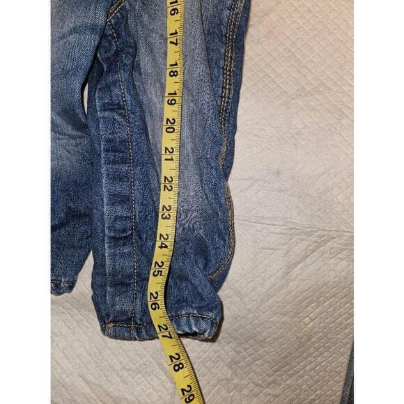 OshKosh B'Gosh Overalls Girl's Size 24 Months Pink Blue - Picture 7 of 8